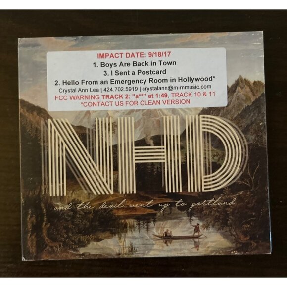 3 For $6 NHD : And the Devil Went Up To Portland (CD, 2017) Promo - Picture 1 of 3